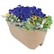 Emsco Group Self-Watering Rail Planter Grow Box, 24in Weatherproof Resin Planter, Up to 6in Railings, Sand 2430-1 - alternate 2